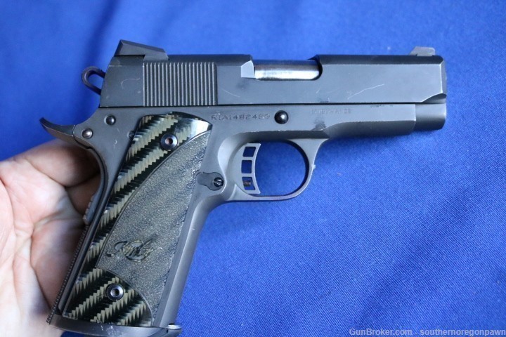 Rock island armory 1911 A1 CS Commander tactical with Kimber grips 9mm-img-0