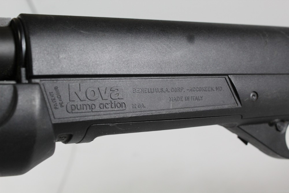 Benelli Nova Pump Action Shotgun 12 Gauge 26" Barrel-img-36