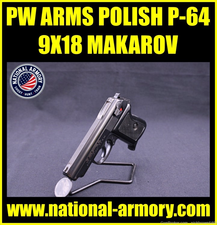 Z.M. LUCZNIK PW ARMS POLISH P-64 9X18 MAKAROV 1977 6 RDS CIRCLE 11-img-0