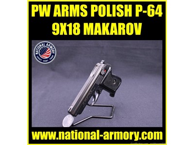 Z.M. LUCZNIK PW ARMS POLISH P-64 9X18 MAKAROV 1977 6 RDS CIRCLE 11