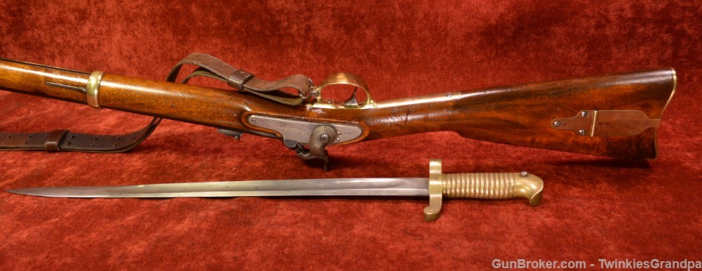 Original Remington 1863 "Zouave" Rifled Musket with Bayonet-img-23
