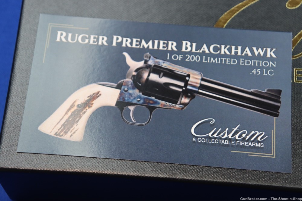 Ruger New Model Blackhawk Revolver PREMIER GRADE #17 of 200 45ACP 45 COLT-img-23
