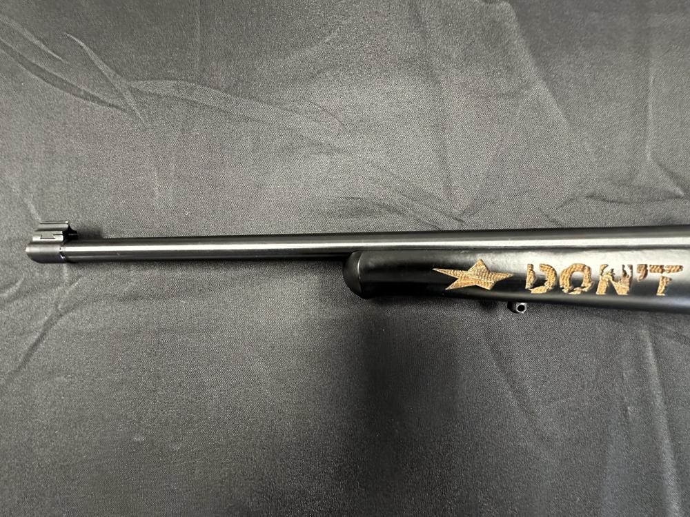 Ruger 10/22 Carbine 1103 22 LR 18.5", Custom Don't Tread on Me Snake Stock-img-5