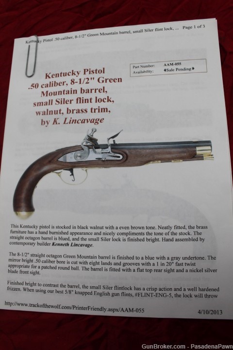 Kentucky Pistol .50 cal-img-9