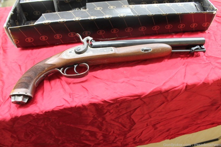 Pedersoli .58 caliber Percussion Howdah pistol-img-0