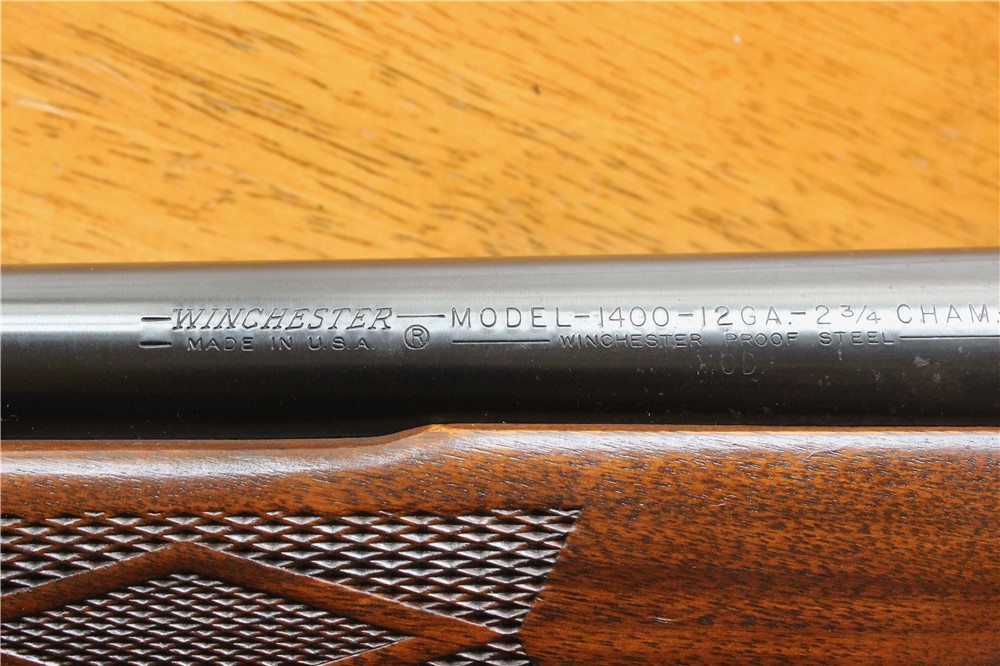 Winchester 1400 12GA 28" (Modified) Early Example Looks Super-Nice NR!-img-12