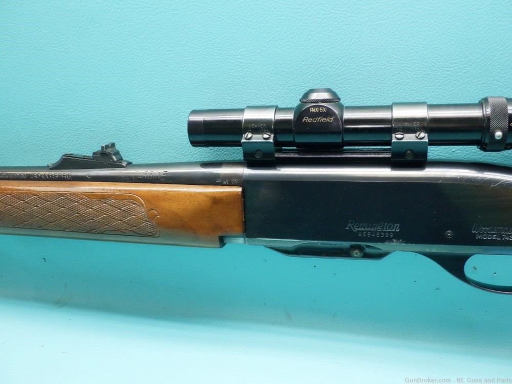 Remington 742 Carbine .30-06SPRG 18.5" bbl Rifle MFG 1974 W/ Scope-img-6