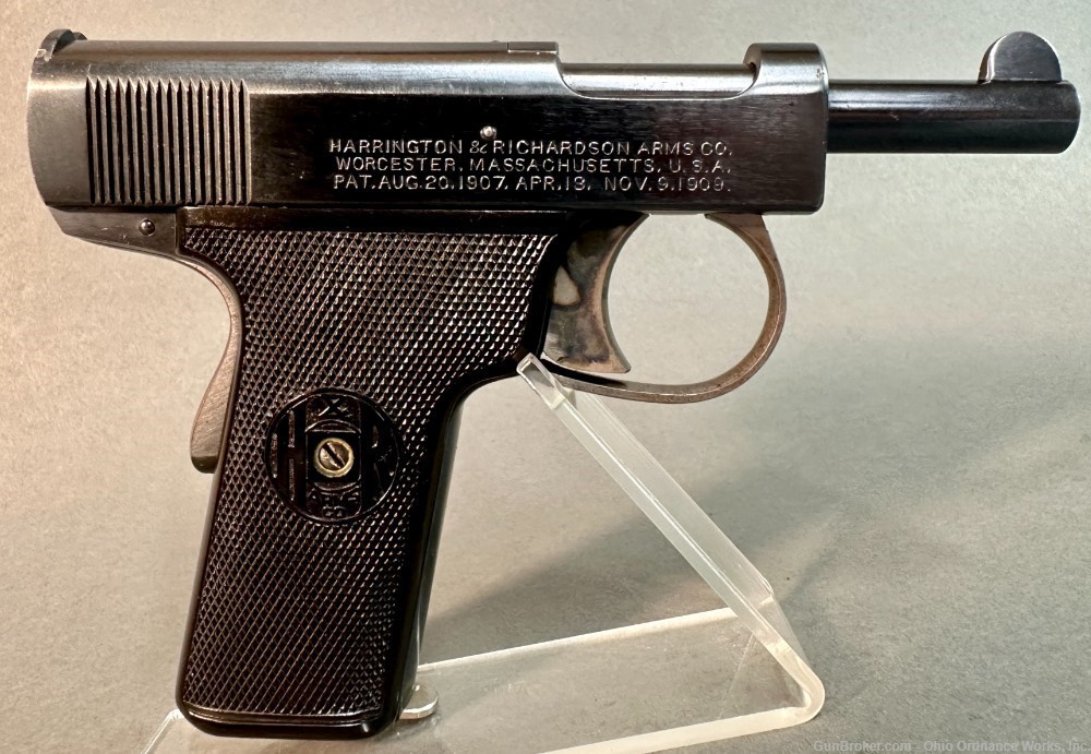 1920's Production Harrington & Richardson Self Loader Pistol-img-14