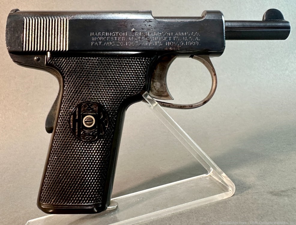 1920's Early Production Harrington & Richardson Self Loader Pistol-img-9