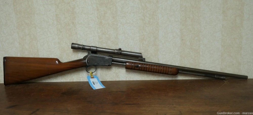 Winchester Mod. 62A w Weaver J 2.5 Scope .22 S, L, LR Rifle-img-0