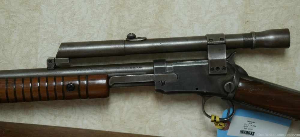 Winchester Mod. 62A w Weaver J 2.5 Scope .22 S, L, LR Rifle-img-6