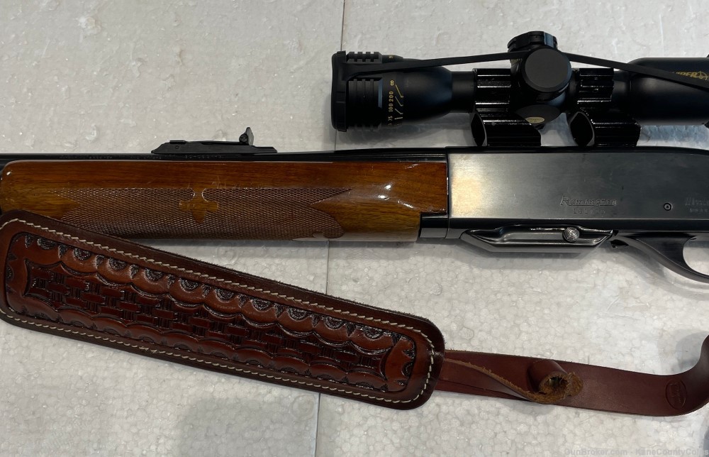 Remington 742 Woodmaster .30-06 SPRG Semi-Auto Rifle w/ Sniper Scope, Sling-img-7