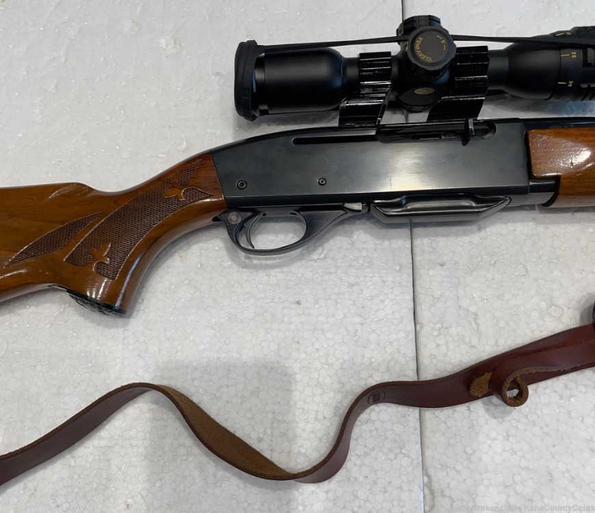 Remington 742 Woodmaster .30-06 SPRG Semi-Auto Rifle w/ Sniper Scope, Sling-img-14