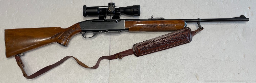 Remington 742 Woodmaster .30-06 SPRG Semi-Auto Rifle w/ Sniper Scope, Sling-img-0