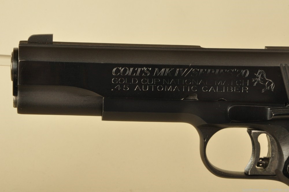 COLT GOLD CUP National Match MK IV / Series 70 .45 ACP 99% MIB-img-7