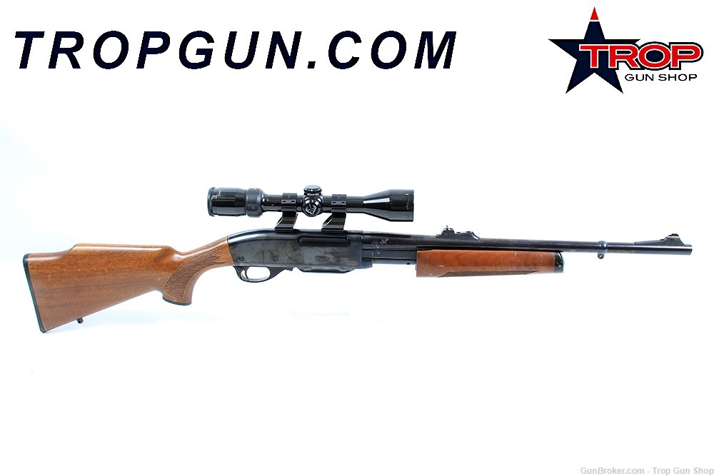 Remington 7600 Carbine, .30-06, 18½”, Pump-Action, w/ Bushnell Scope, 4 RDS-img-0