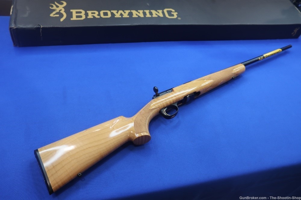 Browning Model T-BOLT Rifle 22LR AAAA DELUXE MAPLE Stock TBOLT 22" Sporter -img-0