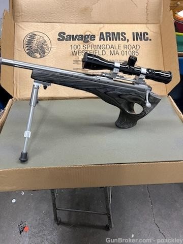 Savage Striker  22-250 with 3x12 scope-img-0
