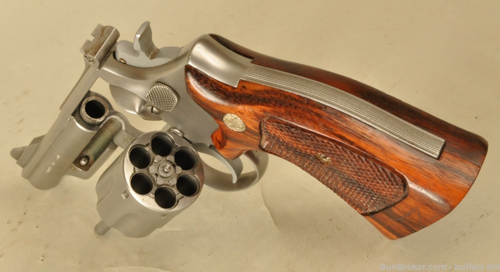 SMITH & WESSON Model 66 (No Dash) Double Action Revolver .357 Magnum Fine -img-13