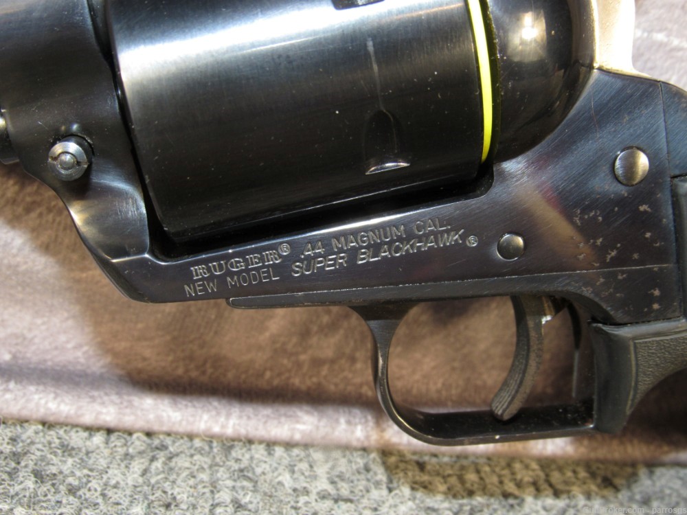 Ruger New Model Super Blackhawk 44 Mag Magnum 7.5" 1981 00802 Nice!-img-4