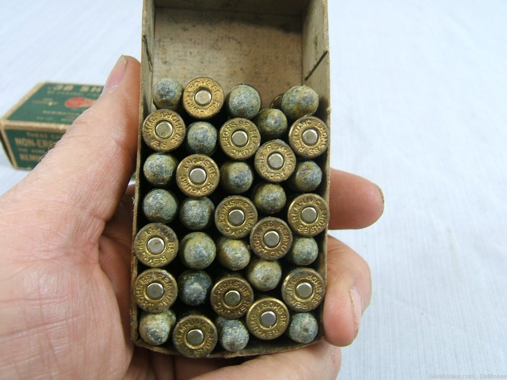34 rds Remington 38 Short Colt in Original Box-img-8