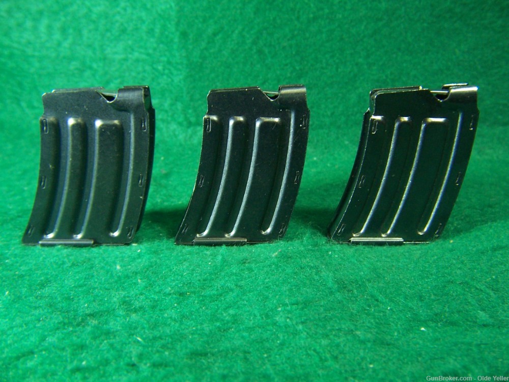 Winchester Models 52, 69, & 75 Group of 3 Magazines / Clips 5 Rounds-img-1