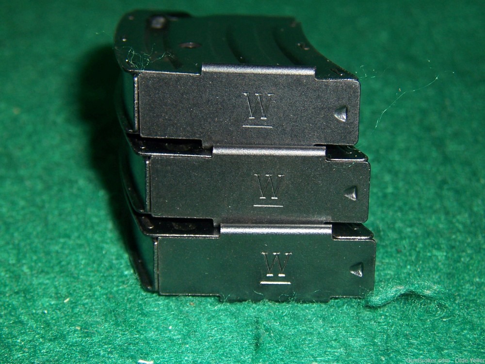 Winchester Models 52, 69, & 75 Group of 3 Magazines / Clips 5 Rounds-img-5