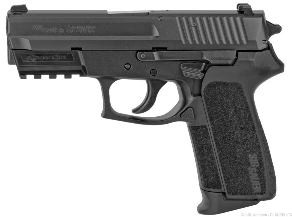 SIG SAUER SP2022 2022 BLACK NITRON FINISH NIGHT SIGHTS DECOCKER 3.9" 9MM-img-0