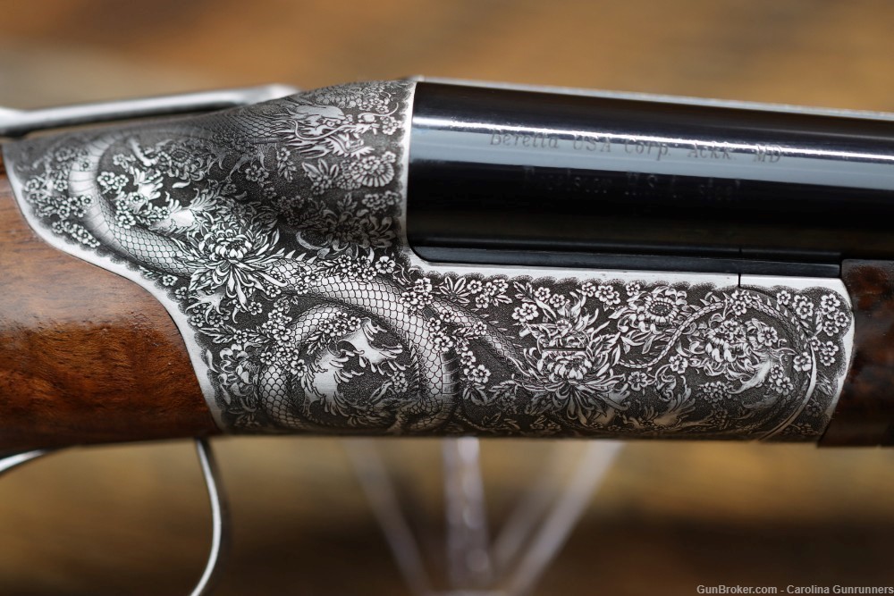 Beretta 486 Parallelo Engraved Marc Newson 28 Ga 28" BBL Beretta Premium-img-14