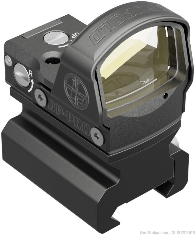 LEUPOLD DELTAPOINT PRO MATTE BLACK 1X25 2.5 MOA ILLUMINATED RED DOT RETICLE-img-1