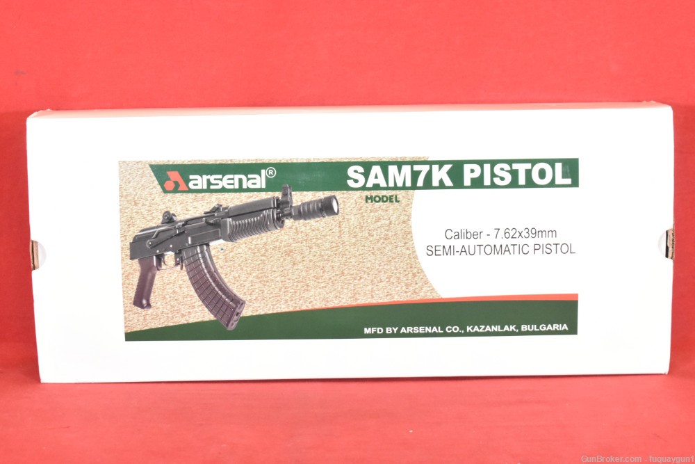 Arsenal SAM7K Pistol 7.62x39 Plum SAM7K-55PM 8.5" 30rd AK-47 AK47 AK SAM7K-img-27