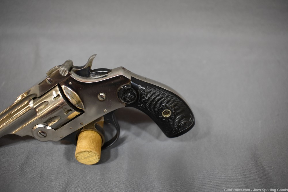 Vintage Iver-Johnson Single-Action Revolver w/ 4" Barrel -img-5