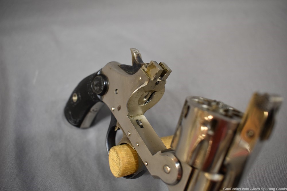 Vintage Iver-Johnson Single-Action Revolver w/ 4" Barrel -img-13