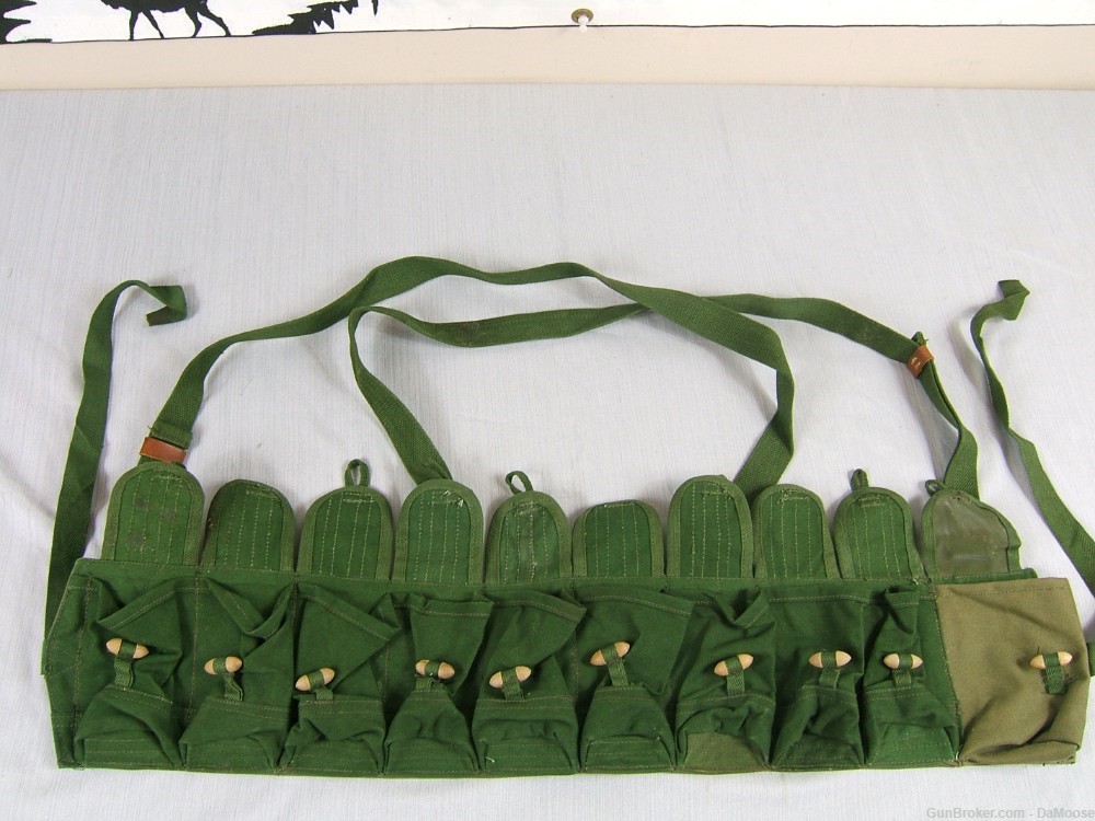 ORIGINAL STAMPED VIETNAM and CHINESE SKS TYPE 56 Chest Rig-img-3