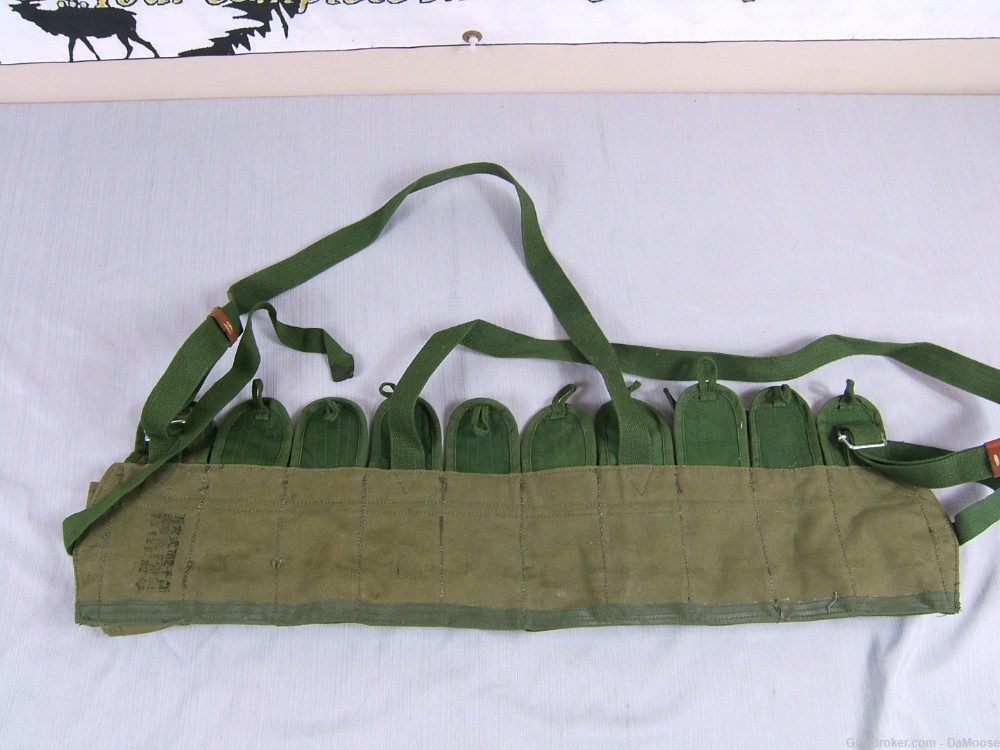 ORIGINAL STAMPED VIETNAM and CHINESE SKS TYPE 56 Chest Rig-img-4