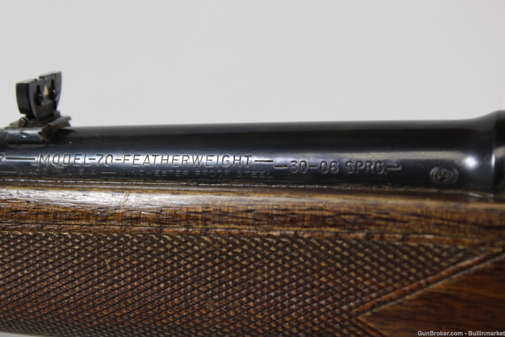 Pre 64 Winchester Model 70 Featherweight .30-06 Bolt Action Rifle-img-40