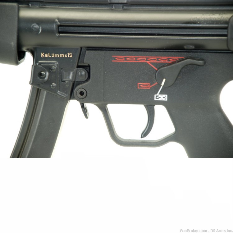 Factory 9mm HK MP5 MP-5 Select Fire Rifle - Post Sample, No Letter-img-9