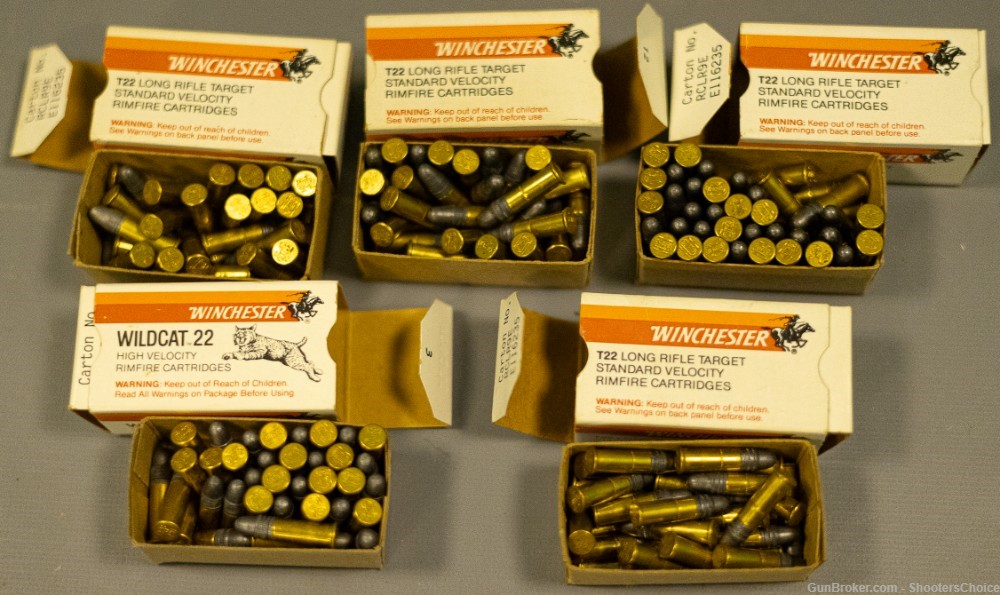 Lot of 22LR Vintage Ammo Mixed Brands  5950+ Rounds   PENNY-img-10