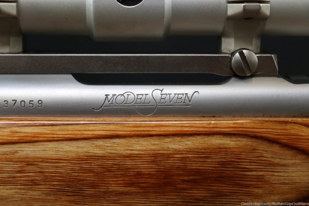Remington Model Seven .243 Win. Bolt Action w/ Burris 6-24x Scope-img-10