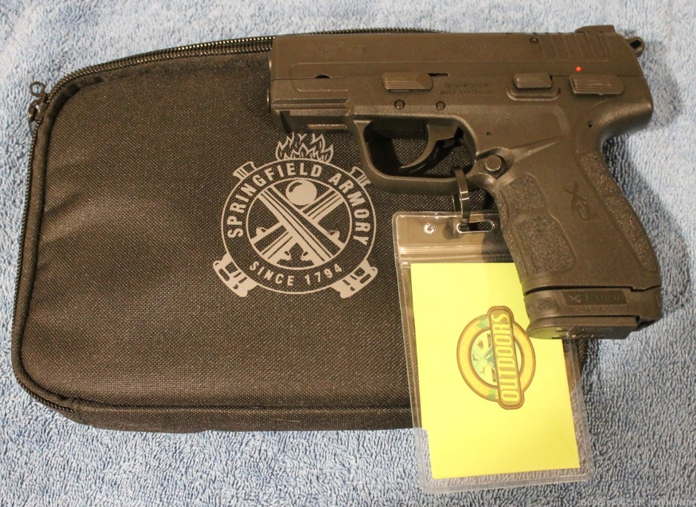 Springfield Armory XD-E XDE 9mm 8&9 Round Mags 3.3” NIB Hammer Decocker NEW-img-3