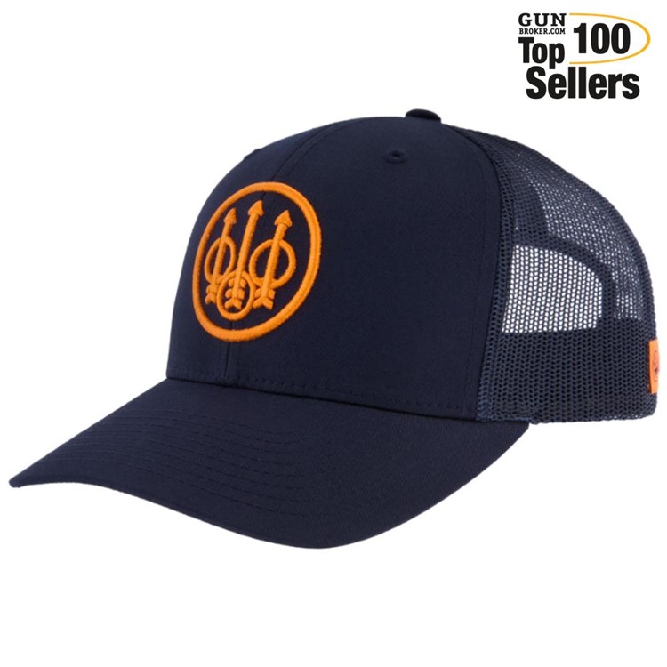 BERETTA Straightpull Navy Trucker Hat (BC020T16520505)-img-0