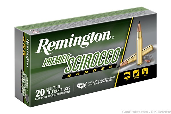 100 Rounds Remington Premier Scirocco Bonded 30-06 180GR 047700350509-img-0