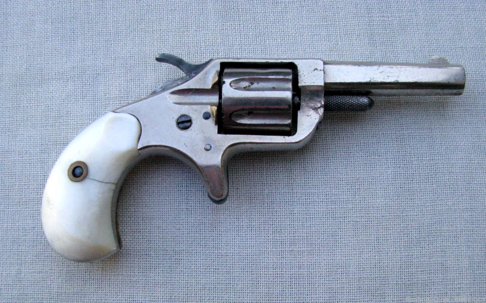 SALE! $750! COLT  7- SHOT 22 NEW LINE MODEL POCKET REVOLVER PEARL GRIPS-img-15