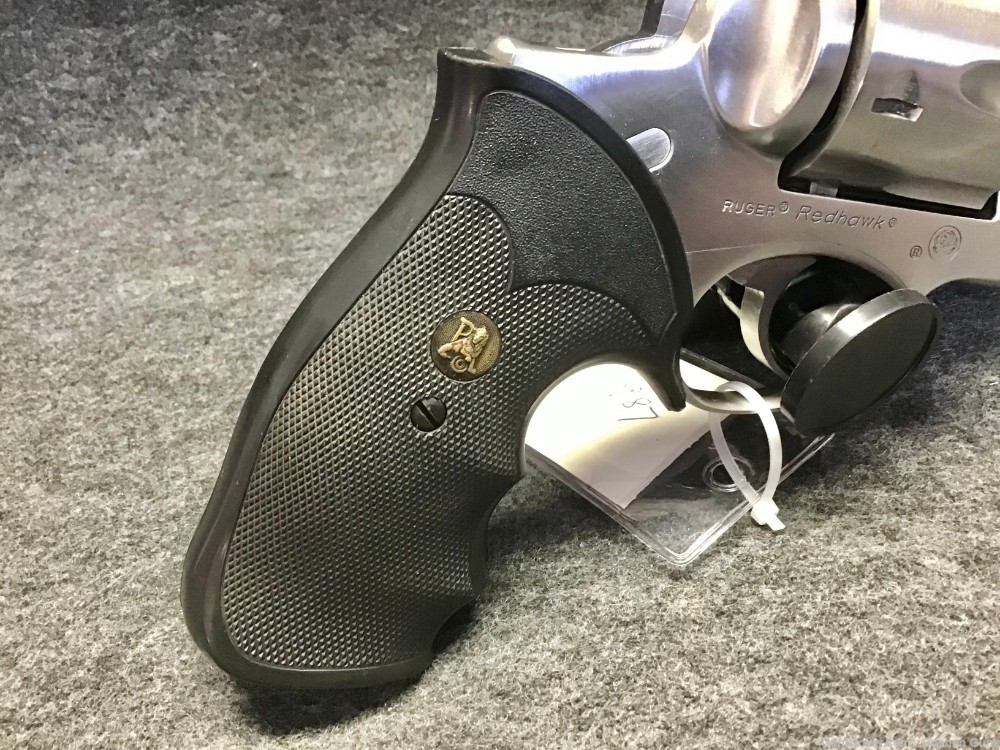 Stainless Steel Ruger Redhawk .44 Magnum With Optic-img-4