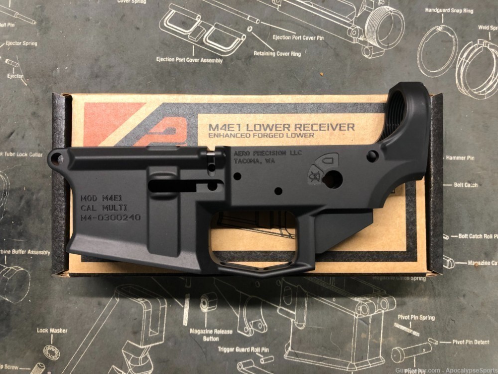 Aero Precision M4E1 AR15 Stripped Lower Precision Aero-img-3