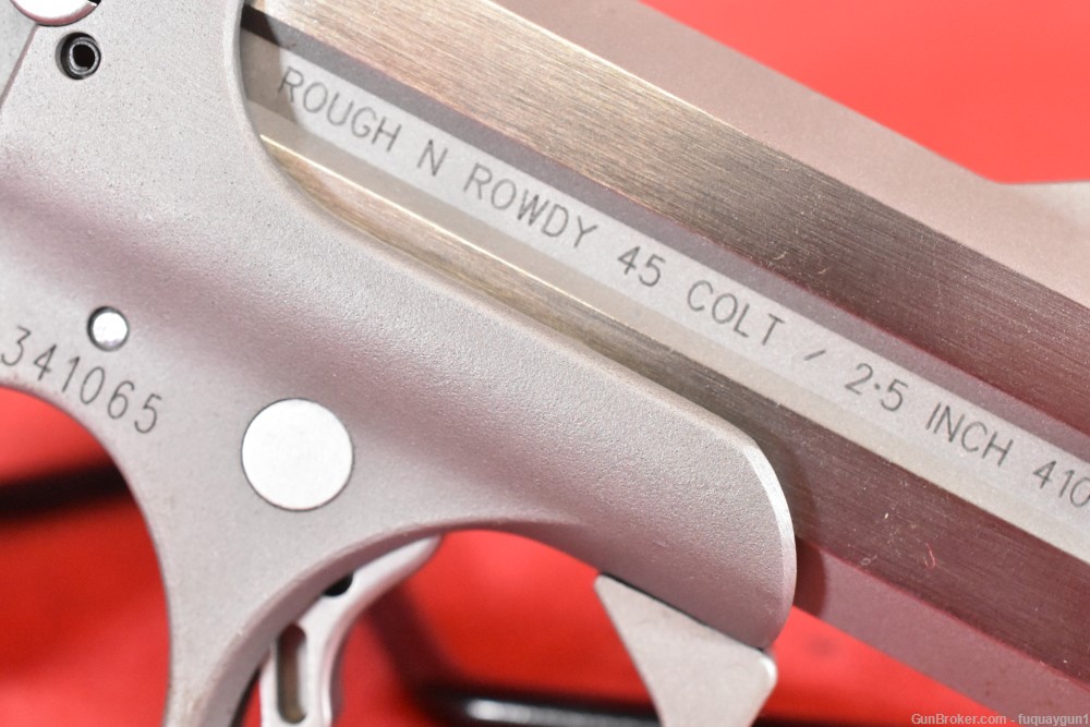 Bond Arms Rough n Rowdy 410 GA/45 Colt 3" Stainless Rowdy-Rowdy-img-11