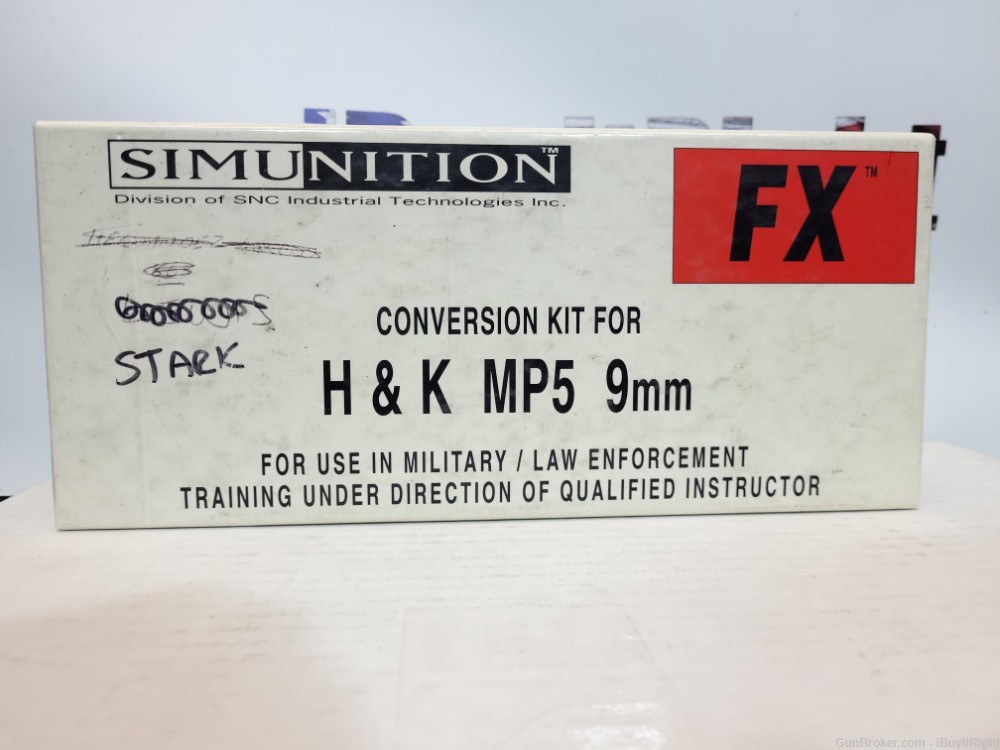 PENNY AUCTION! Simunition FX Conversion Kit for H&K MP5 9mm-img-0