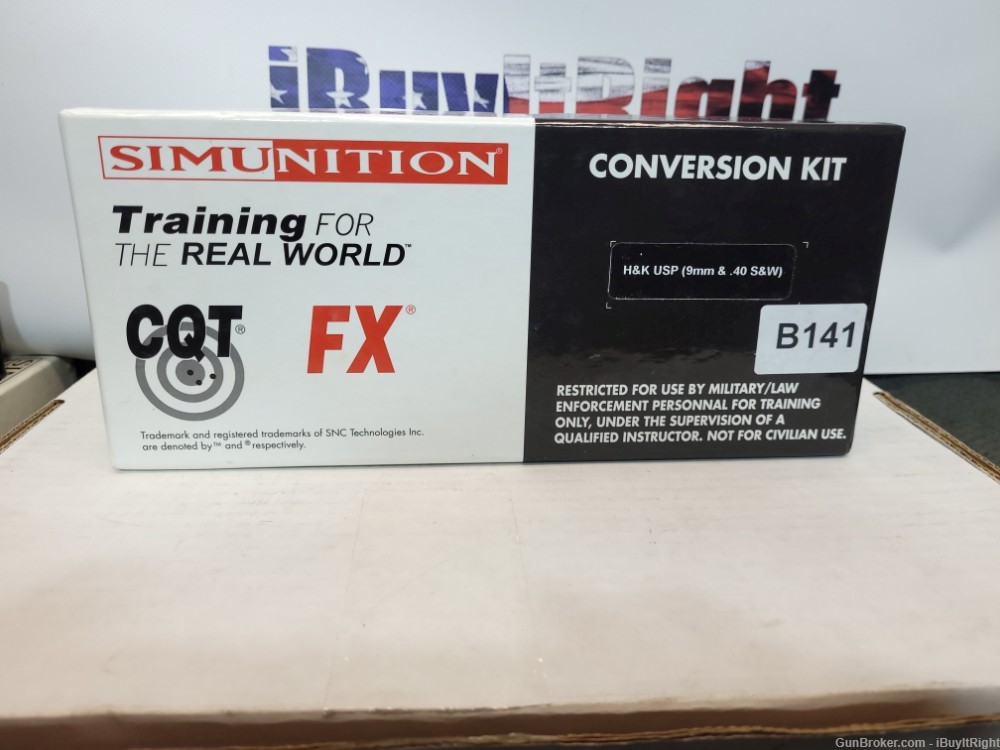 Simunition CQT FX Conversion Kit for H&K USP 9mm & .40 S&W-img-0