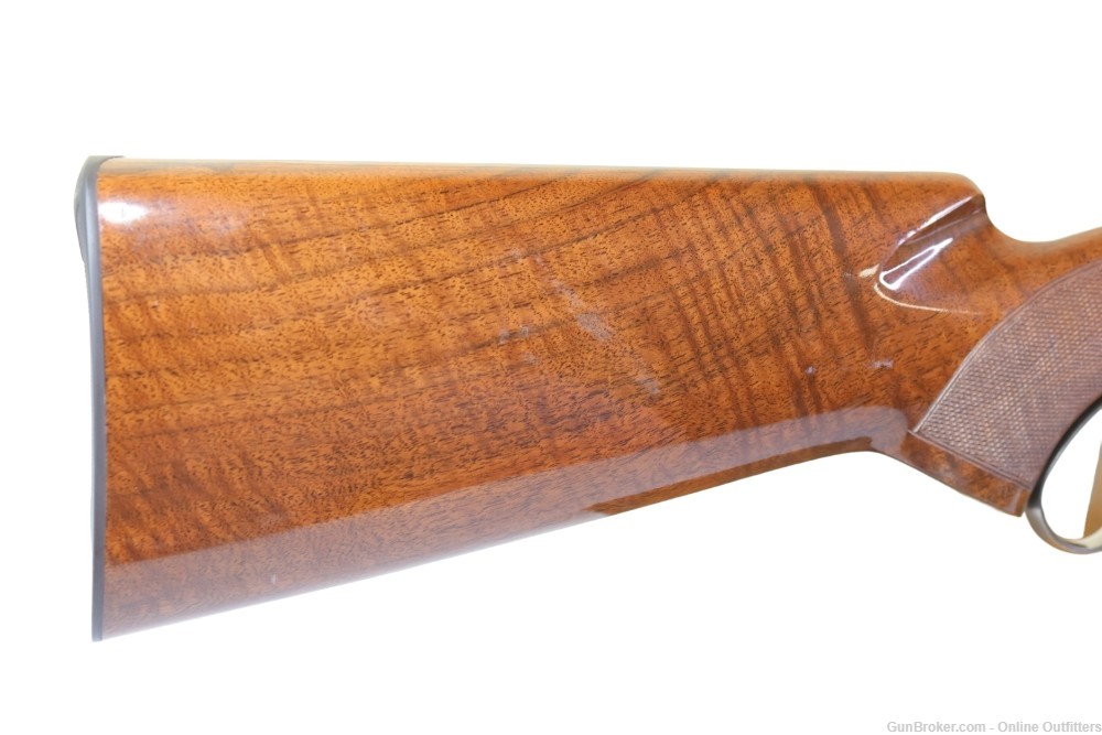 Browning 71 High Grade 348 Win Lever Action 20" Engraved 4+1 Walnut Stock-img-2
