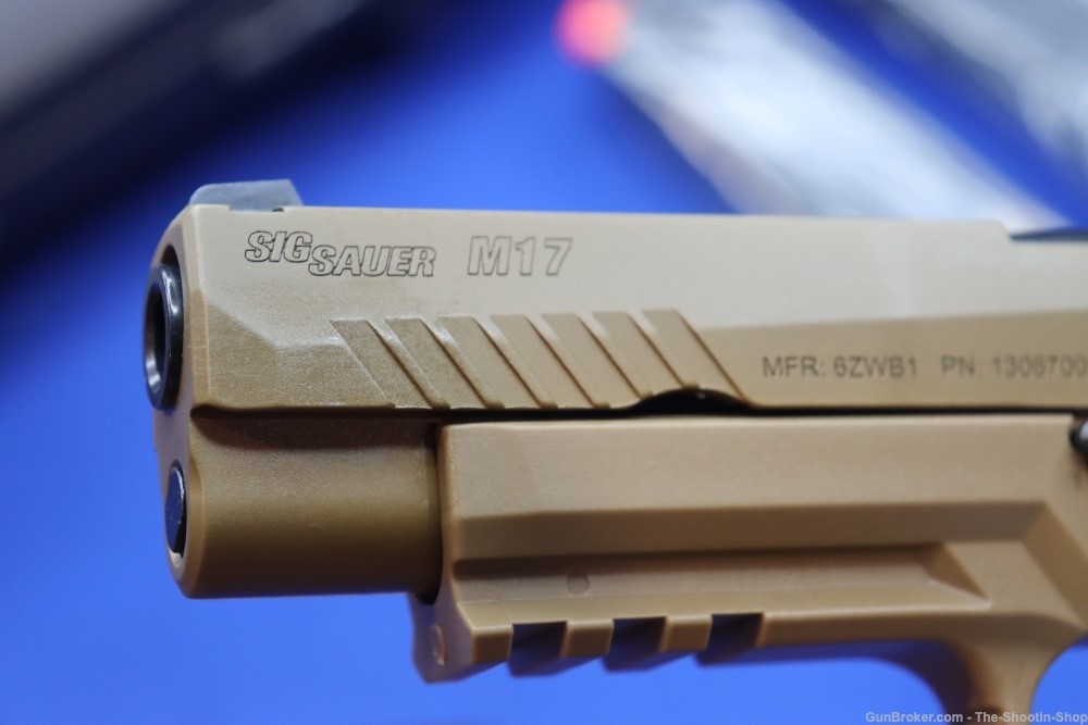 Sig Sauer Model M17X Pistol w/ ROMEO M17 Optic 9MM 21RD Mags FDE M17 X NEW-img-21